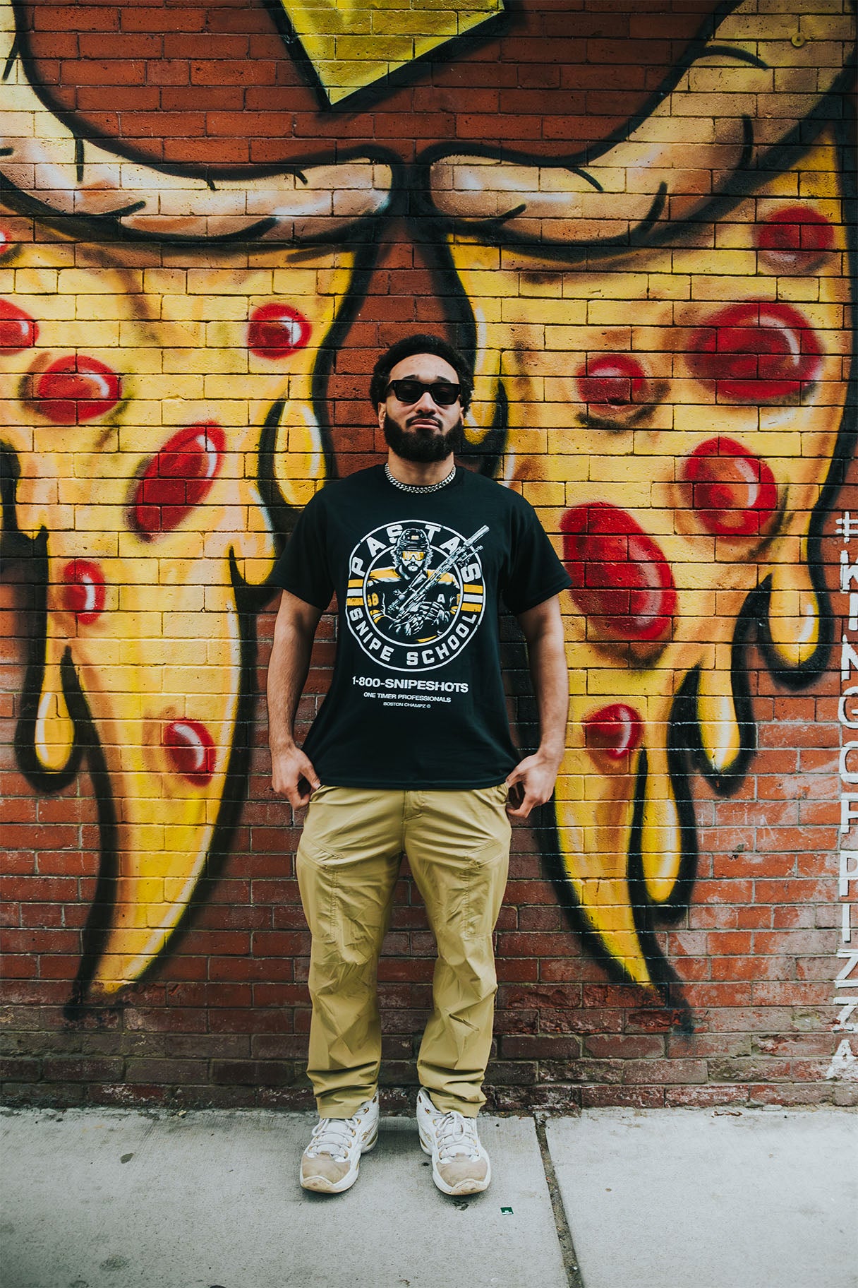 Boston Champs Pasta's Snipe School T-Shirt