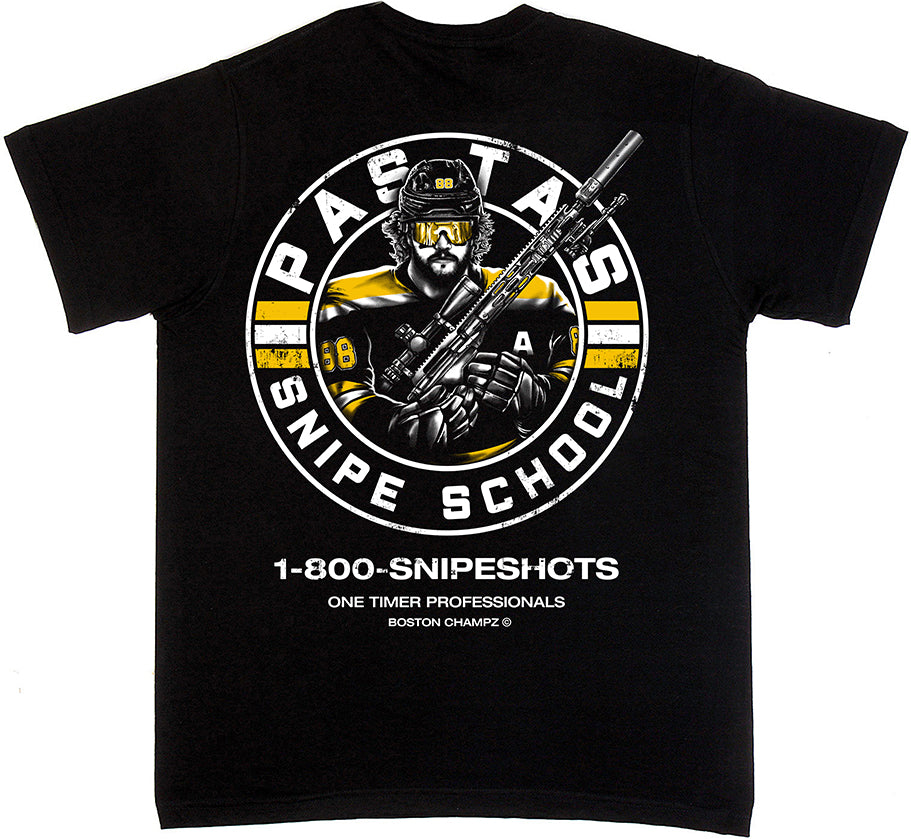 Boston Champs Pasta's Snipe School T-Shirt